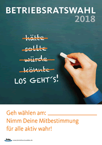 Wahlplakate Für Die Betriebsratswahl - Betriebsratswahlen